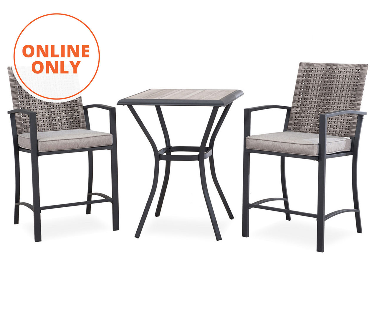 3 piece bistro set big online lots